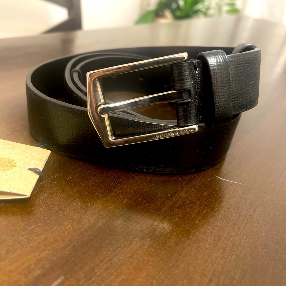 Burberry Black Leather Bag